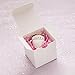 GEFTOL Small White Gift Box - 100 Pack, 3x3x3 inches, Foldable Paper Box for Bridesmaids, Proposals, Birthdays, Parties, Christmas