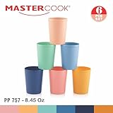 Zoom IMG-2 mastercook set di 6 bicchieri Zoom IMG-2 mastercook set di 6 bicchieri