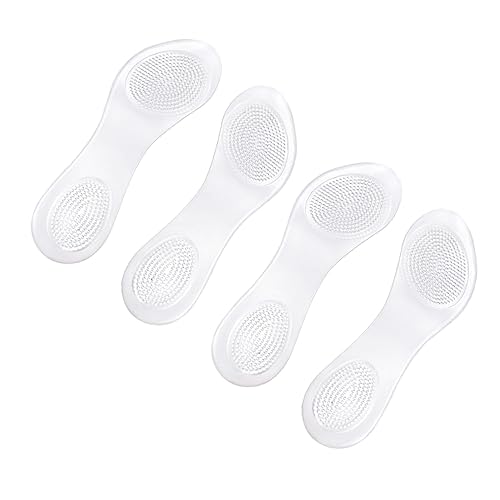 NOLITOY 2 Pairs Insole Shoe Pads for High Heels Foot Cushions for High Heels High Heel Cushions Foot Feet Pad Cushion for Heels Women High Heel Inserts Gel Damping Massage Shoes