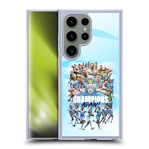 Coque Manchester City Samsung Galaxy S24 Ultra MagSafe protection gel