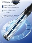 2-in-1 Convertible Muscle Relaxer with Detachable Extended Handle, 10mm Deep Tissue Relax Gun for Workout, Ergonomic for Effortless to Use,Gift for Woman Man RelaxSport M1