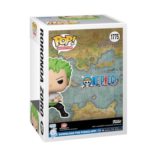 Funko Pop Animation: One Piece - Roronoa Zoro w/Chase (Styles Vary) - Collectible Vinyl Figure - Gift Idea - Official Products - Toys for Kids and Adults - Anime Fans