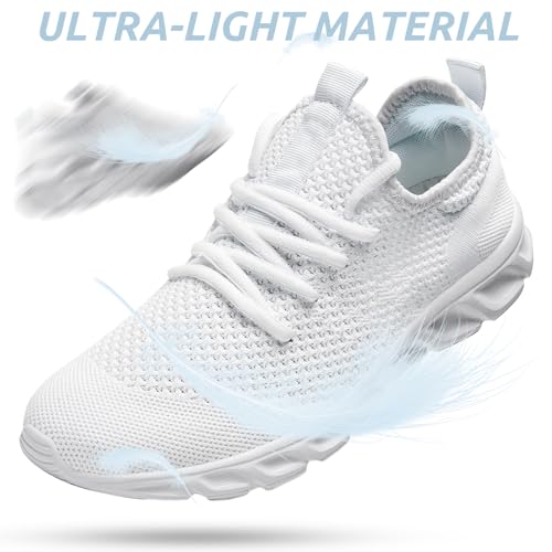 Image of Running Womens Shoes Fashion Walking Sports Gym Tennis Breathable Slip on Ladies Non Slip Lightweight Jogging Sneakers