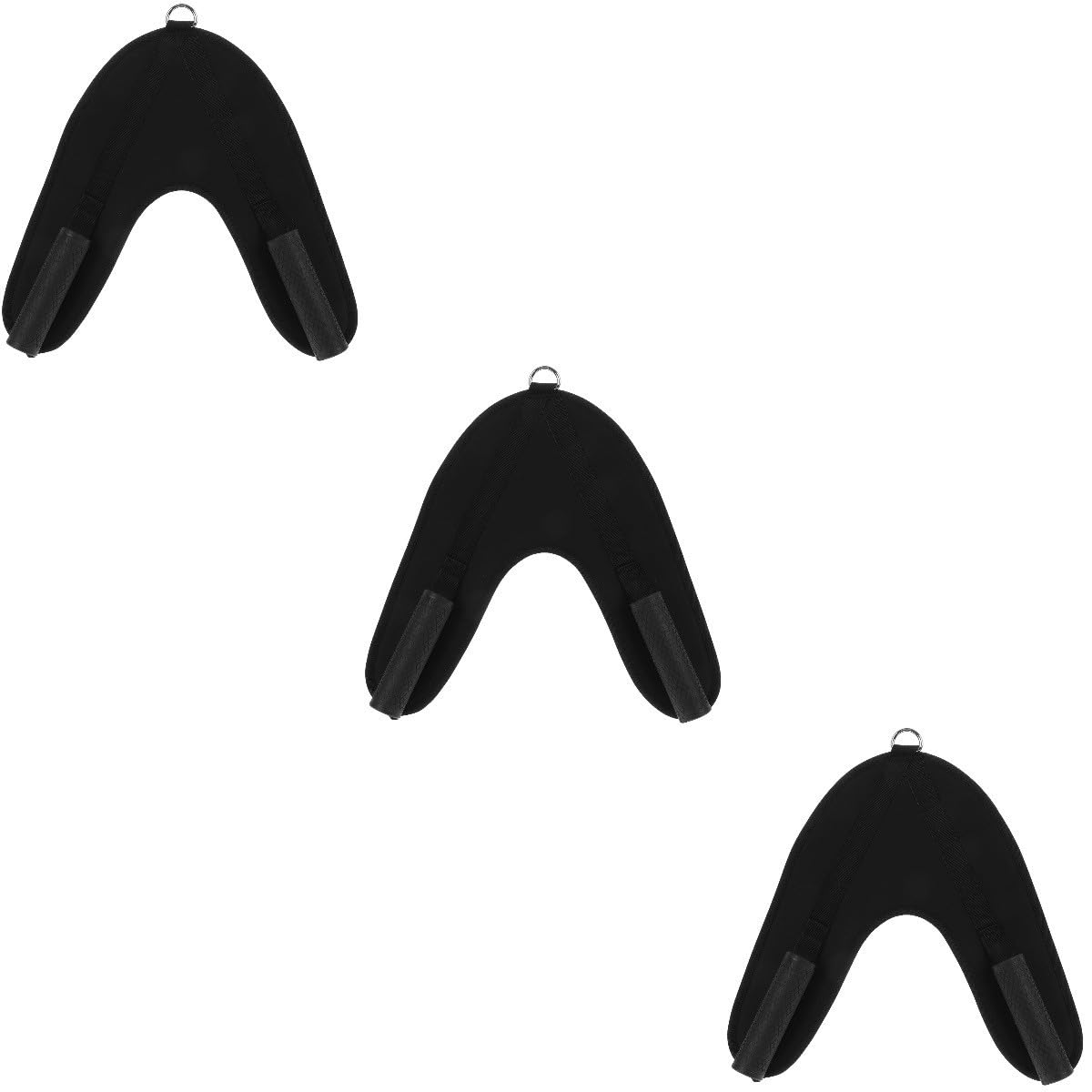 BESPORTBLE 3stücke Professionelles Bauchmuskeltraining Mit Abnehmbarer Trainingsbandage Hochwertiges Fitnesszubehör Für Effektives Core-Training Und Home-Gym Schwarz