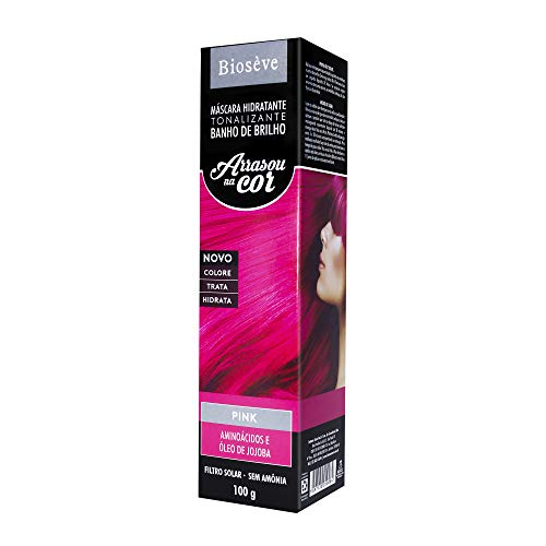 Tonalizante Hidratante Banho de Brilho Pink, Bioseve, 100 Ml