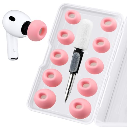 Image of SOULWIT Eartips for AirPods Pro 3(2025,Gen3), with Upgarded Case - Pink