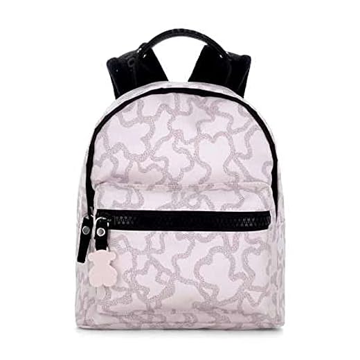 TOUS BABY - Mochila infantil, preescolar, colección Kaos Bag. Colores Celeste y Rosa.(27x22x12 cm) (Rosa)