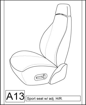 Durafit Seat Covers, Made to fit - 2009-2014 Tacoma TRD Front (Pair) Sport Bucket Charcoal Endura Seat Covers