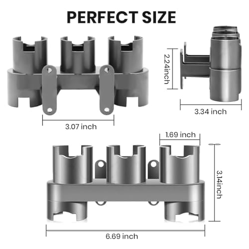 Image of HASTHIP ABS Accessory Holder Without Drilling for Dyson V6 V7 V8 V10 V11