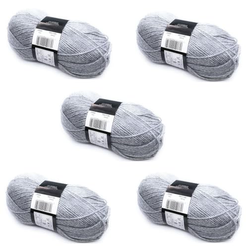 Bolas de 100 g color gris claro para tejer ropa de invierno en casa 2