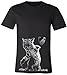 Arm The Animals Men's Catastrophe 2.0 T-Shirt (Medium, Black)