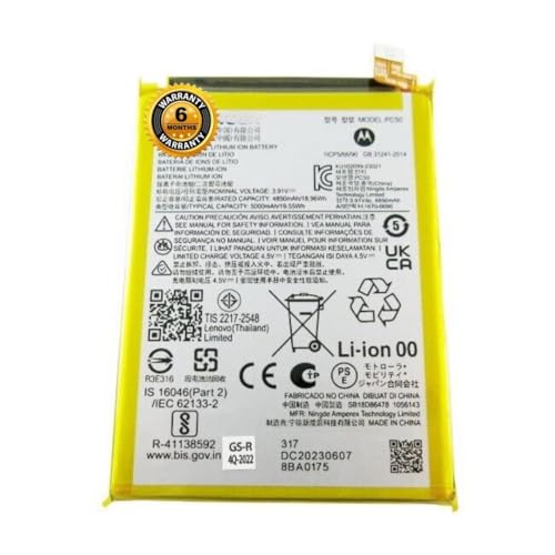 Image of Original PC50 Battery for Moto G14 (PAYF0010IN, XT2341) / G54 Battery with 6 Month Warranty*** (X64)
