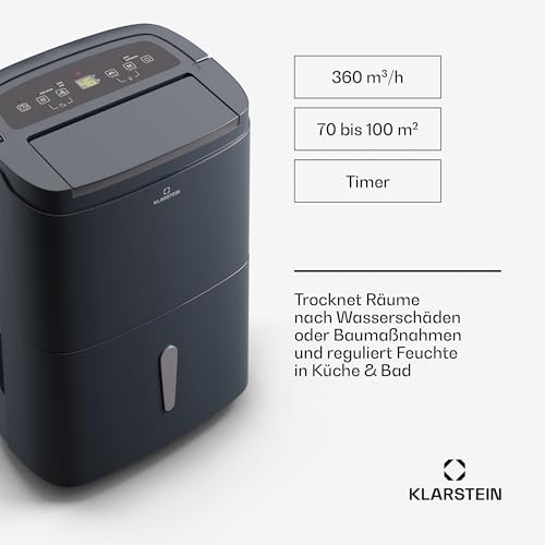 Klarstein DryFy Connect 50L Luftentfeuchter mit WLAN-Steuerung
