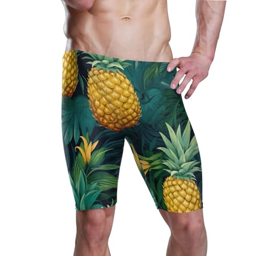 UMIRIKO Pineapple Fruit Men's Swim Jammers Swimsuit M B0400925