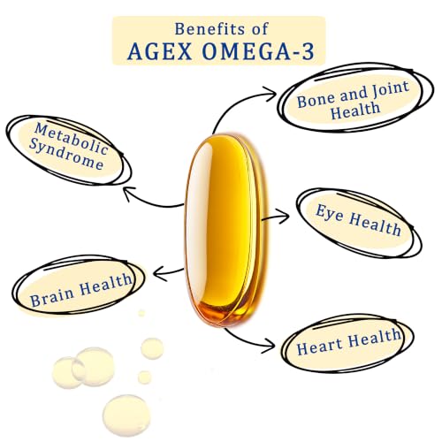 Image of Omega 3 Fish Oil Capsules | 600mg EPA + 400mg DHA | High Absorption Triglyceride Form | No Fishy Burps | Mercury-Free Salmon Oil | 60 Softgels (Pack of 1)