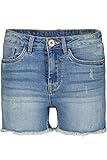 Garcia Mädchen Jeans-Shorts Rianna Superslim, Größe:158, Farbe:Vintage Used