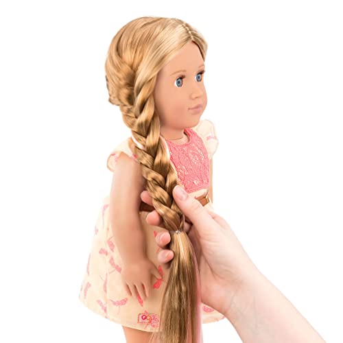 Muñeca Our Generation Portia 18 Pulgadas Pelo Marrón miniatura 4