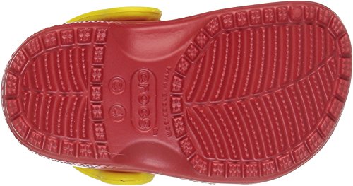 Image of Crocs Kids' Classic Fruit K Clog, Flame, 7 M US Toddler