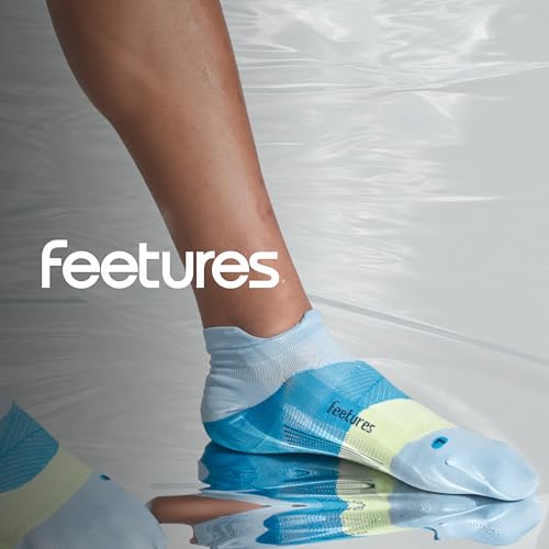Image of Feetures Elite Light Cushion Mini Crew Sock - Sport Sock with Targeted Compression
