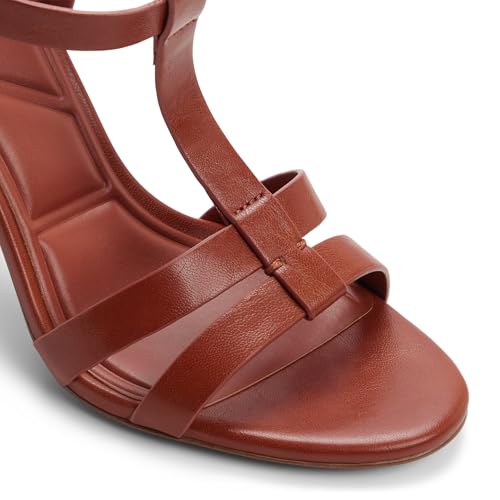 ALDO Women's Nayelii Strappy Platform Block Heeled Sandal, Cognac, 7 by ALDO - Used condition - Image 5