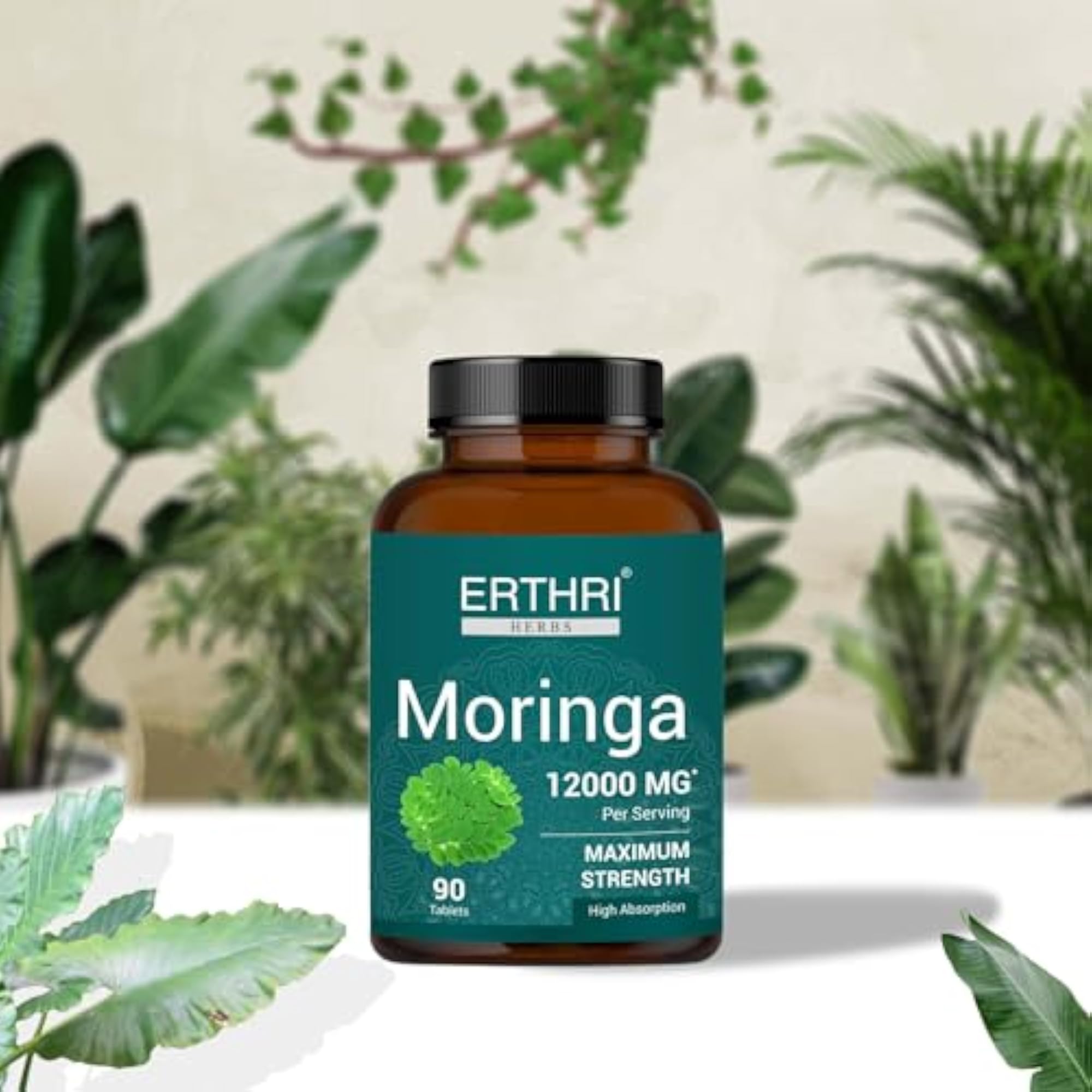 Moringa Tablets, 12000mg, Immunity Booster