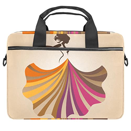 Bolso bandolera para portátil de 13.3 pulgadas ideal para llevar a la academia de danza y oficina