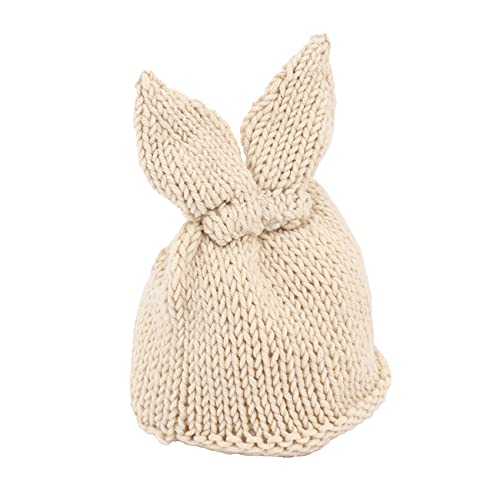 Carhar Acessórios para fotografia de bebê recém-nascido menino menina malha coelho foto roupas