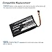 TAKOCI (2Pack) Replacement Battery for Kenwood KNB-71L KNB-61L PKT-23 PKT-23K ProTalk LT PKT-03K 1230mAh