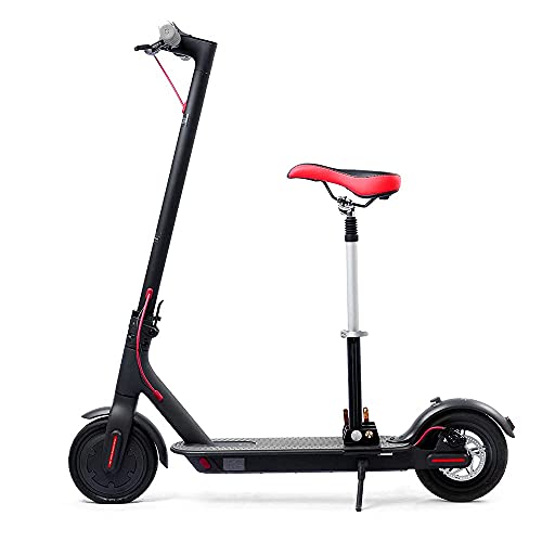 Gldytimes Electric Scooter Seat, Scooter Saddle Compatible With Xiaomi M365 / 1S / Lite/Pro Electric Scooter Saddle Adjustable Attachment Seat With Lift Function, Without Punching And Folding #TOP7