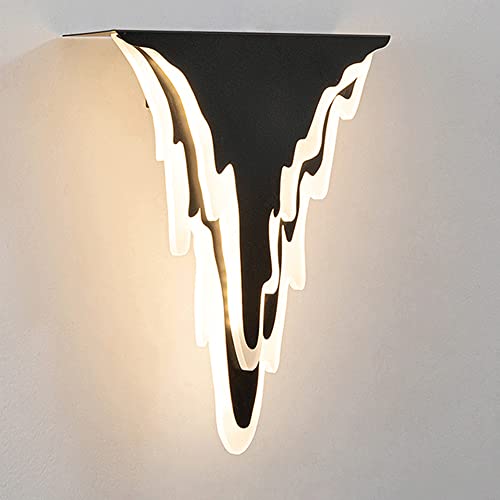 Lámpara de pared moderna de diseño creativo en cascada para tocador 2