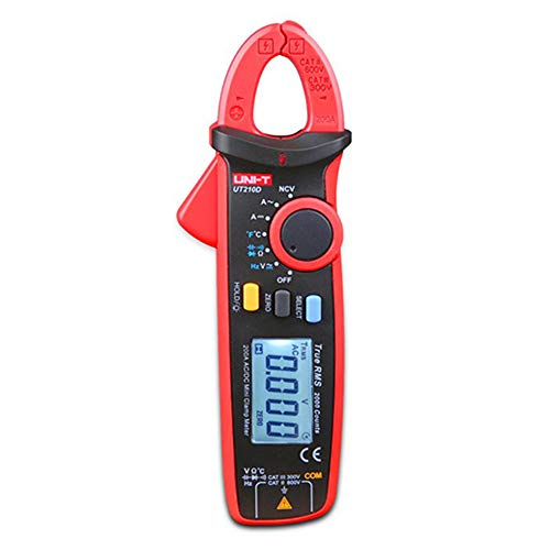 Preisvergleich Produktbild AKDSteel UT210D Mini-Digital-Zangenmessgerät, Spannungswiderstand, Kapazität, Multimeter, Temperaturmessung, automatische Reichweite, elektrisch, praktische Elektronik