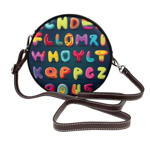 Sac à main rond Cute Number pour vos sorties en ville et soirées d'été