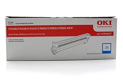 Tambour Cyan OKI 42918107 Original pour imprimante OKI C 9655 HDN