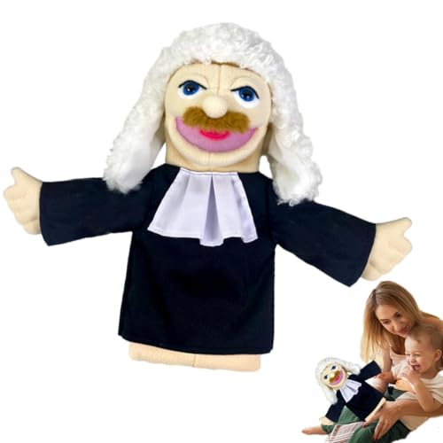 Marioneta de mano para niños peluche suave títere infantil teatro de sala