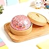 Dumpling Squishy Stress Relief Toy, Mystery Box Squeeze Ball, Sensory Fidget Toy for Anxiety Relief, Easter & Holiday Basket Stuffer (Pink) #5