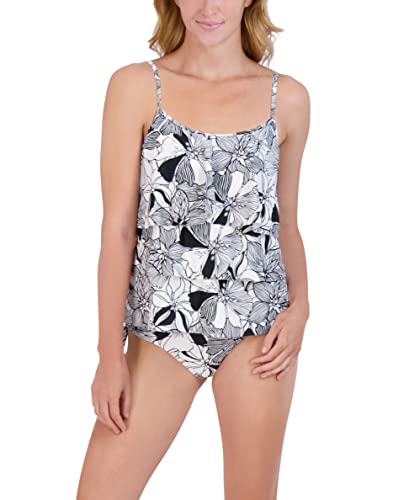 Stella Parker Women's Tankini Quick Dry, Tummy Control, 2 Piece Swimsuit Set, Adjustable, Bathing Suits