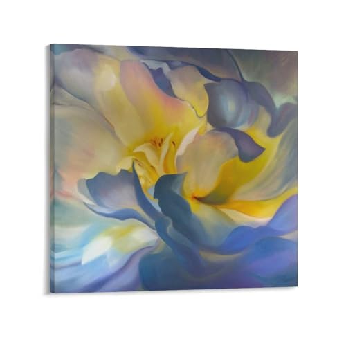Décoration murale Georgia O'Keeffe toile moderne de 60x60 cm