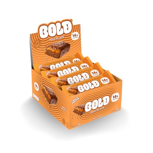 Bold Barra de Proteína Doce de Leite 40g (12 Unidades)