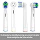 20 Stück Aufsteckbürsten Kompatibel mit Oral B Aufsteckbürsten,Professionelle Elektrische Bürstenköpfe für Oral B Ersatzköpfe Refill Pro 500/1000/1500/3000/3757/5000/7000/7500/8000