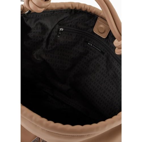 A | X ARMANI EXCHANGE Large Melrose Hobo Bag, Dark Sunrise4