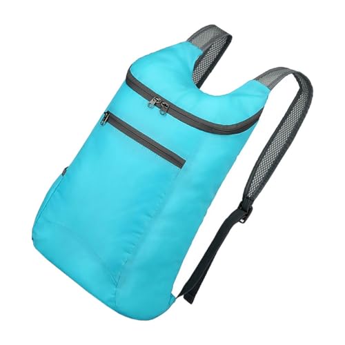 Mochila impermeable plegable para senderismo ligera Sky-blue miniatura 1