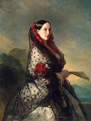 Affiches d'Art La grande duchesse de Russie Winterhalter toile décorative