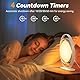 Wopigh Tageslichtlampe 10000 Lux, Tageslichtleuchte mit 3 Lichtfarben 4 Timer 5 einstellbare und Memoryfunktion Lichtintensität, UV-Frei Sonnenlicht Lampe für Hause/Büro
