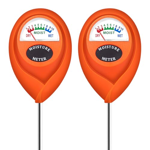 XLUX Orange 2 Pack Soil Meter