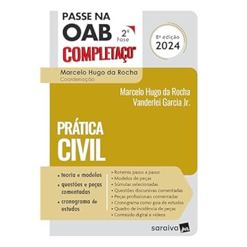 Capa do livro Passe na OAB 2ª fase Completaço®: Prática Civil - 8ª edição 2024