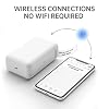 NIIMBOT Label Maker Machine D101 Label Printer Portable Wireless Connection Multiple Templates Available for Phone Easy to Use Office Home Organization USB Rechargeable
