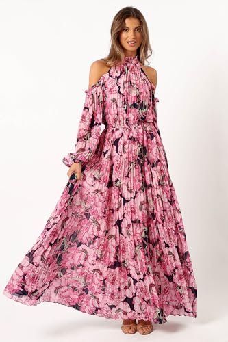 Petal & Pup Women's Hilary Pleated Maxi Dress2