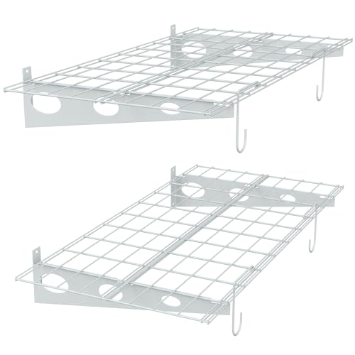 TORACK 2-Pack Garage Wall Shelves, 24" x 48"/2x4 ft Wall