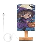 Taille parfaite : cette petite lampe de table mesure 24,7 x 13 cm, adaptée pour la chambre, la chambre d'amis, le salon, la salle d'étude, la chambre d'enfants pour les filles et les garçons, le bureau, etc. Il ne prendra pas trop de place, répond à vos besoins d'éclairage.