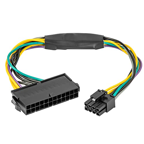 Main Power ATX 24 Pin to 8 Pin Adapter for Dell Optiplex 3020 7020 9020 Precision T1700